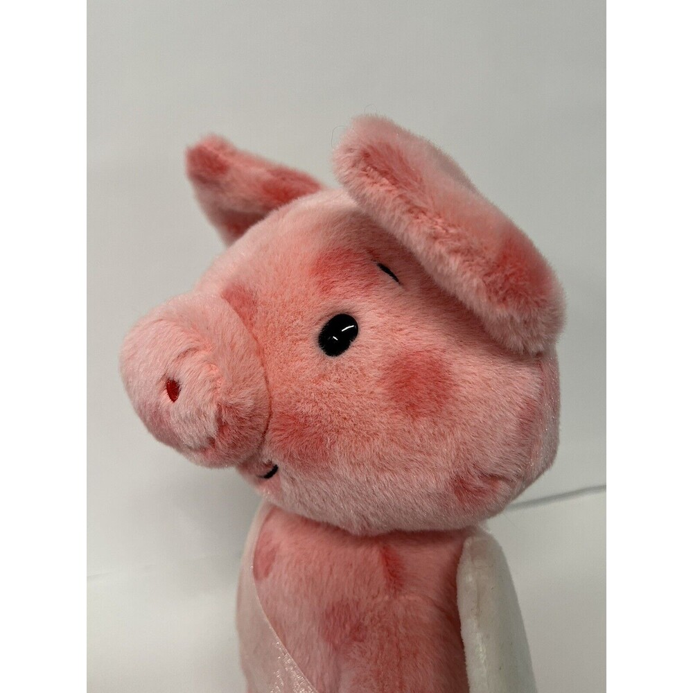 Hallmark Valentines Pink Pig Plush Animated Dancing Sings Cupid Shuffle 12” - Picture 6 of 11
